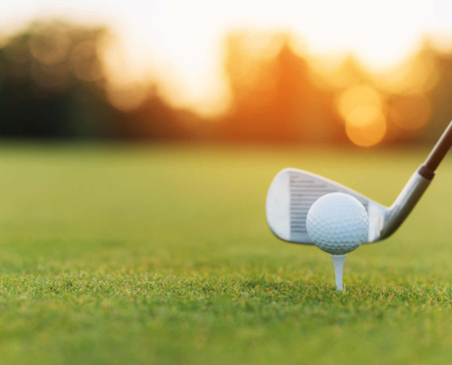 Austin golfer practicing drills after meeting golf instructor near me